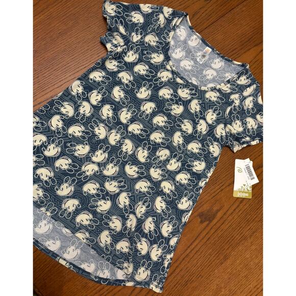 NWT Lularoe Disney Classic T Shirt- Vintage Mickey Mouse- Size XXS - Picture 2 of 7
